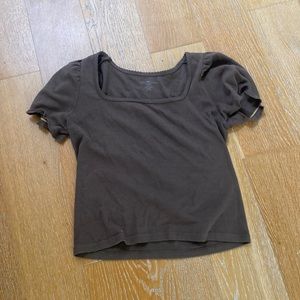 Brandy Melville brown shirt